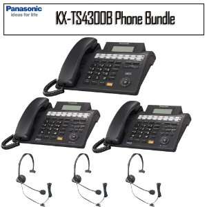  Panasonic 4 Line Speakerphone with Caller ID Office Bundle 
