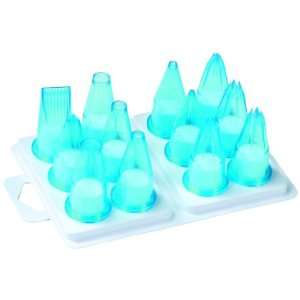   Fat Daddios 12 Piece Polycarbonate Pastry Tube Set