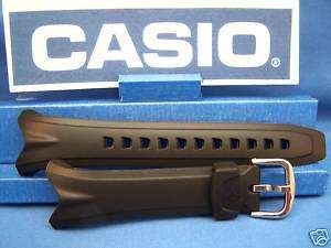 Casio Watch Band EDB 500 EDB 501 Black Rubber Strap  