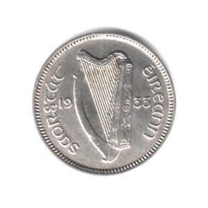  1933 Ireland Threepence Coin KM#4   Irish Free State 