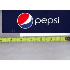 Large Rectangle Size Pepsi Logo Soda Vending Machine Flavor Strip 