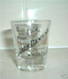 JACK DANIELS COLLECTIBLE GLASS SHOT GLASS  