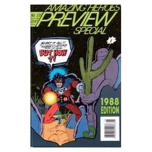  AMAZING HEROES PREVIEW SPECIAL   NO. 133   JAN 15, 1988 