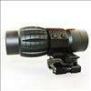 New Quick Release Tactical 3x Magnifier Rifle Scope w /Flip Side Mount 