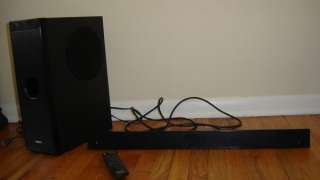   WCT100 SUBWOOFER & SS MCT100 SOUND BAR SPEAKER FOR HOME THEATER  
