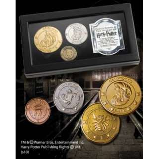 Harry Potter Gringotts Coin Collection Noble Collection  