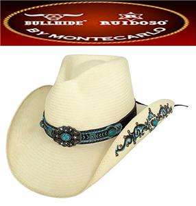 NEW Montecarlo Bullhide SWEET SEDUCTION Western Cowboy Hat Shantung 