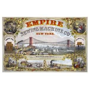  Empire Sewing Machine Company 28X42 Canvas Giclee
