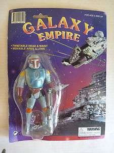 GALAXY EMPIRE Star Wars BOBA FETT toy figure MOC bootleg  