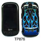 For Pantech Pursuit II 2 P6010 Case Cover Blue Green Wild Flame 1