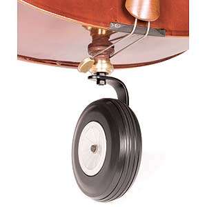 Upright String Bass Transport Wheel with 8mm Shaft  