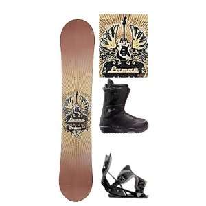   0809 Snowboard + Boots + Bindings 3pc Package