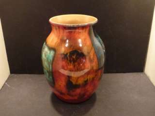 Poole Pottery Gemstone Vase 8   MINT  