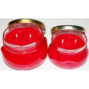   Pack of 2   6 oz & 2   11oz Tureen Soy Candle   Pomegranate   Handmade