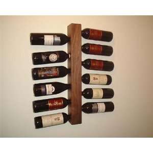  Black Walnut Wooden Wine Rack
