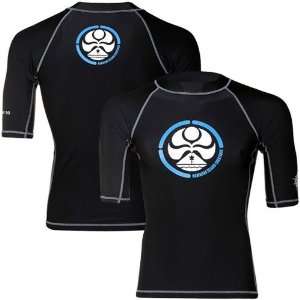  Hawaiian Island Creations Squash Black SPF 50 Rashguard 