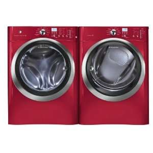  IQ Touch Red 4.05 Cu Ft (DOE) Steam Front Load Washer and Steam 