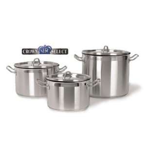   Stainless Steel 40 Qt. Stock Pot With Cover