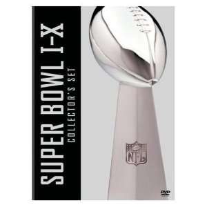  NFL Films Super Bowl Collection Super Bowl I X DVD 