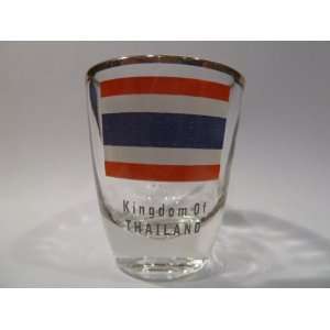  Thailand Flag Shot Glass