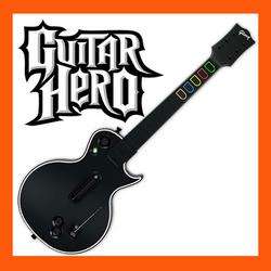 Guitar Hero Les Paul Rock Wireless Guitar for Xbox 360 Microsoft USED 