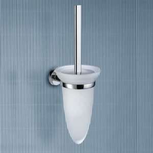 Nameeks 5133 03 13 Demetra Toilet Brush Holder With Frosted Glass Co