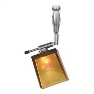  Cube 1 Swivel I Rail Lighting Head in Bronze Shade Color 