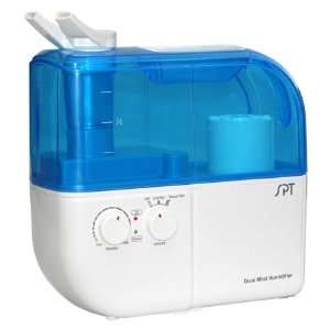  Silent Dual Mist Humidifier with ION Exchange Filter