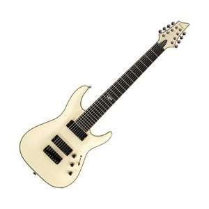  Schecter C8 ATX 8 String Aged White Electric Guitar 