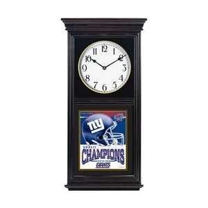 Wincraft New York Giants Super Bowl XLII Champions Regulator Clock 